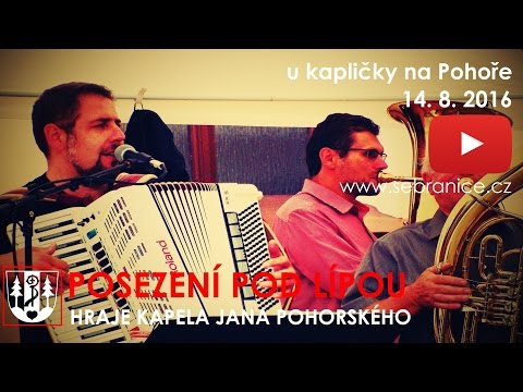 Sebranice | Posezení pod lípou - 14. 8. 2016