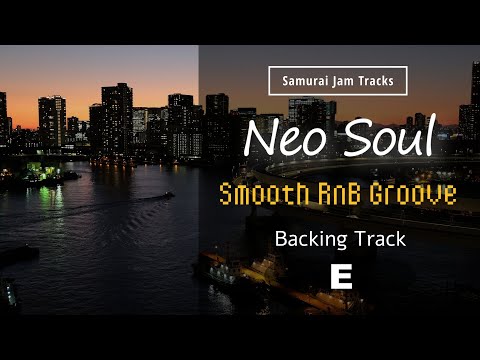 Neo Soul RnB Guitar Backing Track in E