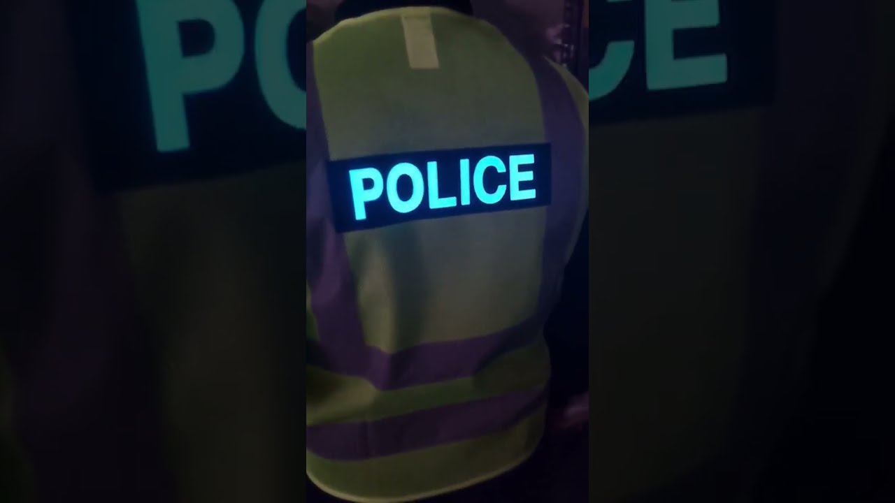 Electroluminescent Safety Vest [Police]