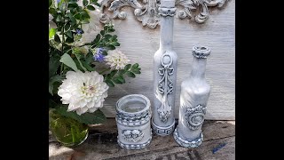 Anleitung Upcycling "Vintage Objekte mit Lasurgel"