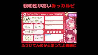 親和性が高すぎるみっかるび【ホロライブ切り抜き】
