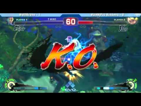 EVO 2011 SSF4AE / WolfKrone vs Pro Kindevu / TOP 8 /
