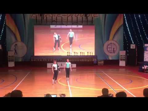 Чемпионат Украины Харьков.Конончук Влад и Смаковская Полина