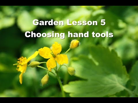 , title : 'Garden Lesson 5 Choosing Hand Tools'