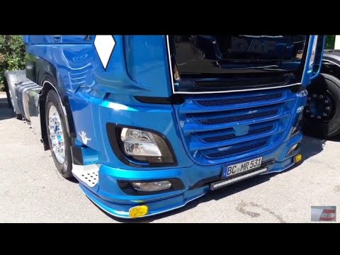 Amazing DAF XF 105 - XF 106 Truck Custom Tuning Airbrush