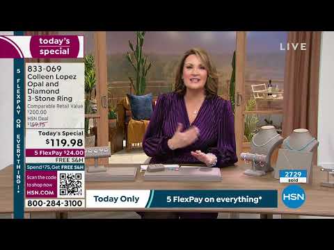 HSN | Colleen Lopez Gemstone Jewelry 02.07.2023 - 01 AM