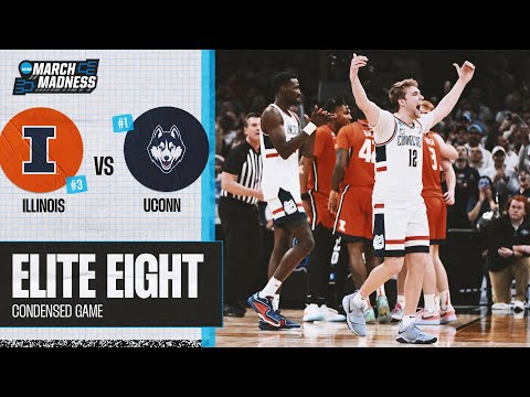 UConn vs. Illinois - Elite Eight NCAA tournament extended highlights
