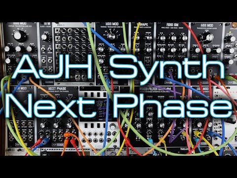 AJH Synth Next Phase // KILLER (and quiet) phase shifting in Eurorack