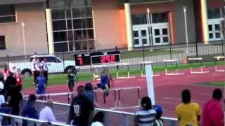 preview picture of video '300 meter hurdles lancaster meet 3.12.12'