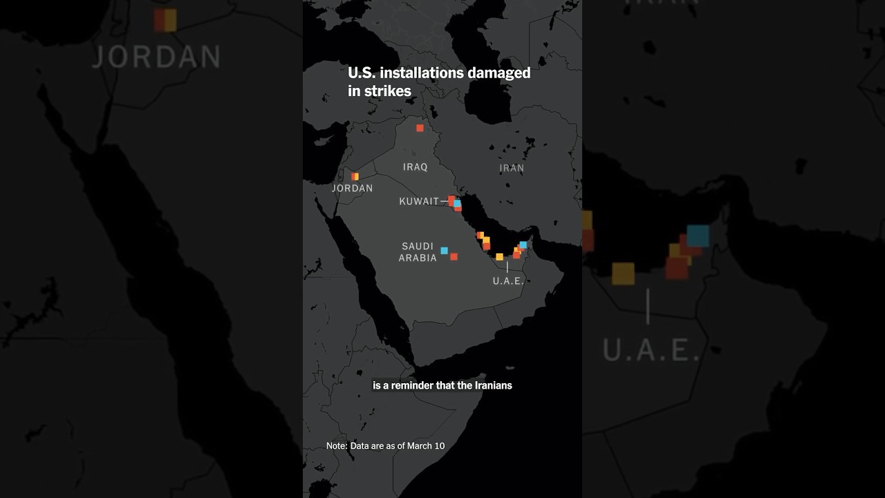 Where Iran Is Hitting Back at the U.S.