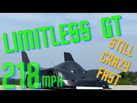 ARRMA LIMITLESS GT SPEED RUN.  218mph   Not my fastest but a great one