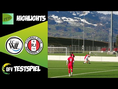 FC Wil II vs FC Rapperswil Jona II / Highlights / Friendly Match / 2025 - 2026