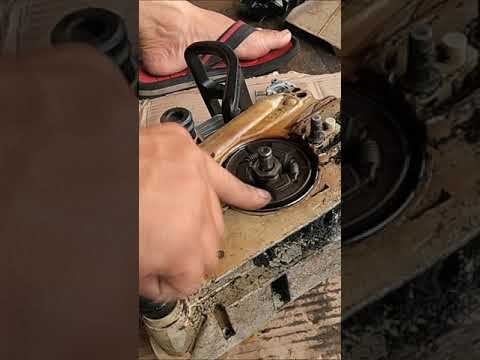 How to Connect chainsaw clutch MS180