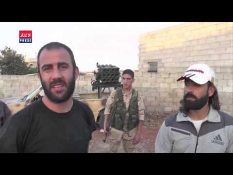 لقاء مع الرائد ياسر عبد الرحيم القائد العسكري لغرفة عمليات تحرير حلب لحدي عن تفاصيل معركة السيطرة على قرية البل في ريف حلب الشمالي