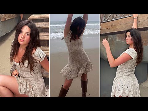 Jules LeBlanc's NEW Beach Photoshoot!