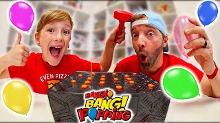 Father & Son PLAY BANG BANG POPPING! (Don't Explode!)