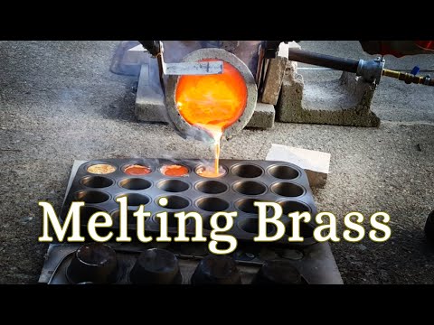 Melting Brass on the 4th of July - my biggest brass melt so far!