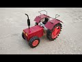How To Make Mini Tractor Remote Control School Science Project
