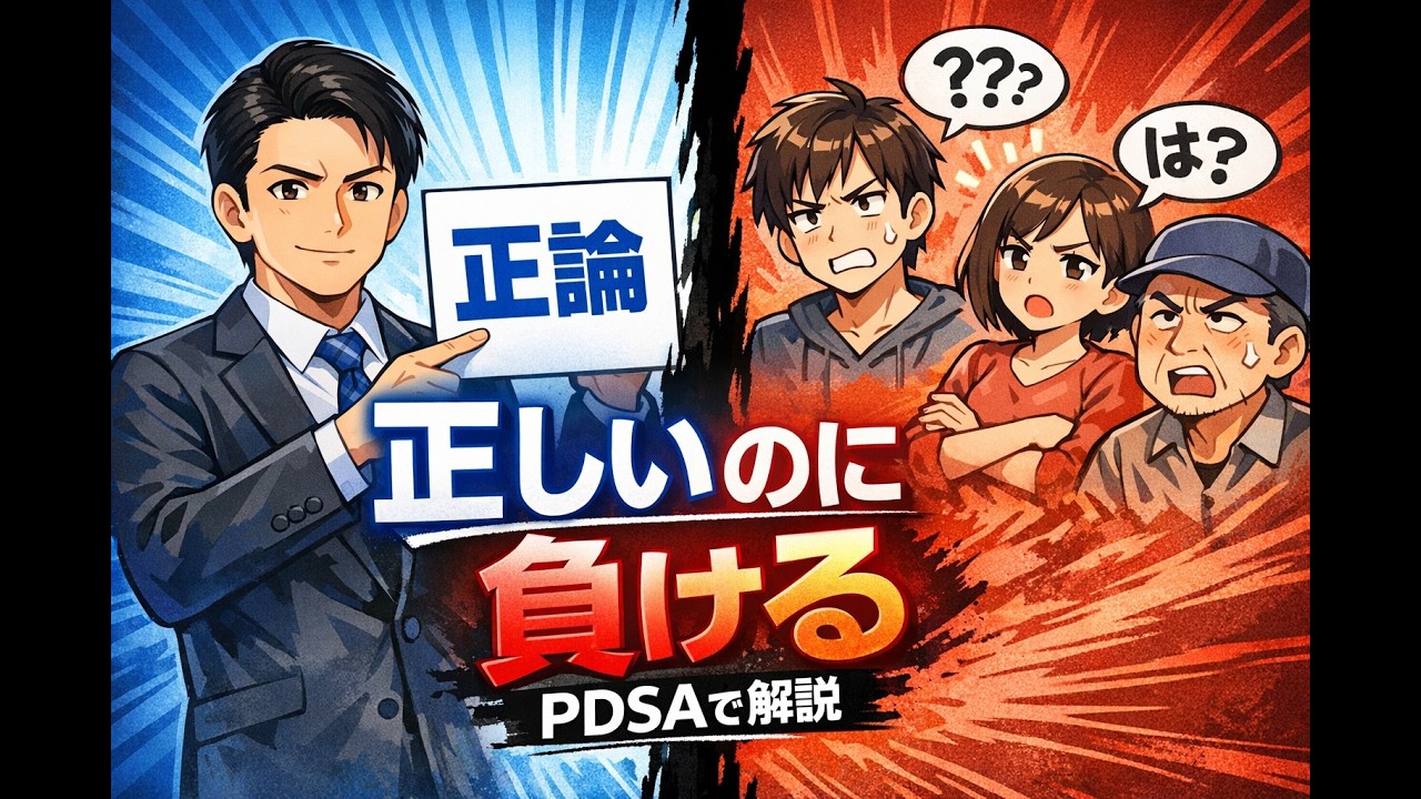 再アップロード　PDSAで見る「正しいのに負ける構造」　#PDSA #宗教二世 #統一教会 ＃中田聡  #家庭連合　#田中前会長