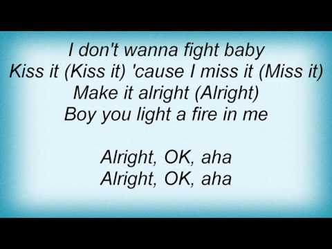 Macy Gray - Kissed It Lyrics