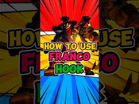 HOW TO USE FRANCO HOOK 😱 #mlbb #milglobal #mlbbindonesia #viralshorts #shorts