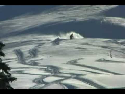 justin lamoureux - a day of backcountry riding (no-boarding)
