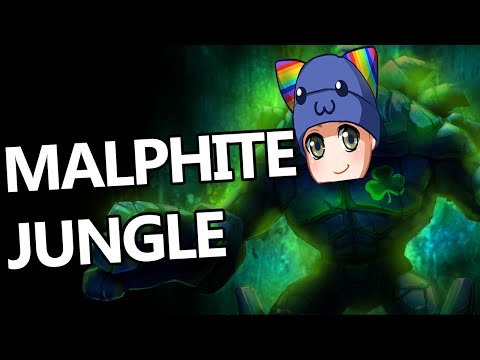 League of Legends - Malphite Jungle - Full Game With Zander