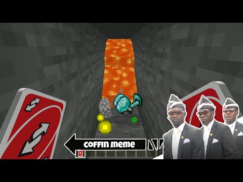 Coffin Meme but I didn't die - Minecraft