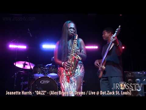 James Ross @ Jeanette Harris  - "DAZZ" - (Alex Bruce / Drummer) - www.Jross-tv.com (St. Louis)