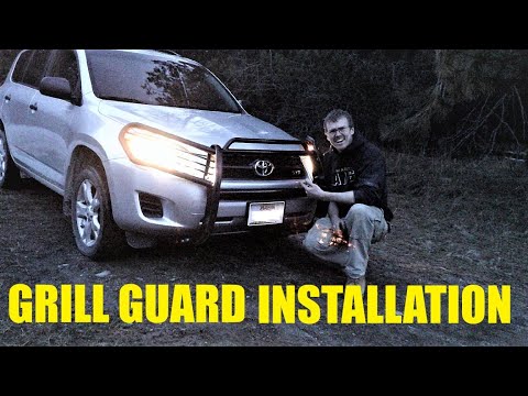 Rav4 Grill Guard Installation