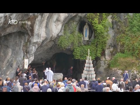 Chapelet du 12 juin 2024 à Lourdes