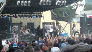 The Amity Affliction - Fire Or Knife at Soundwave 2011 [LIVE]
