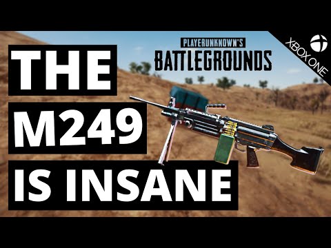 PUBG Console Tips for Beginner's - M249 // XBOX GAMEPLAY | Playstation | PS4
