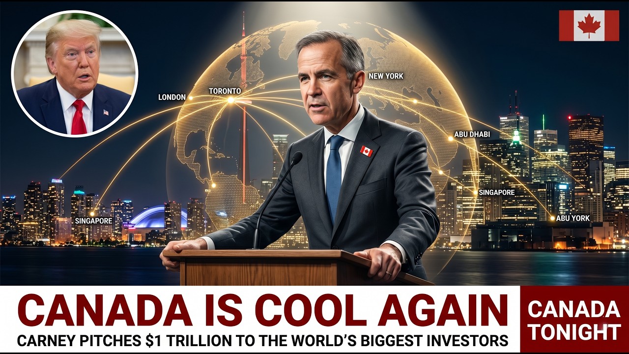 Carney Invites 100 of the World's Biggest Investors to Canada — The $1 Trillion Plan Explained
