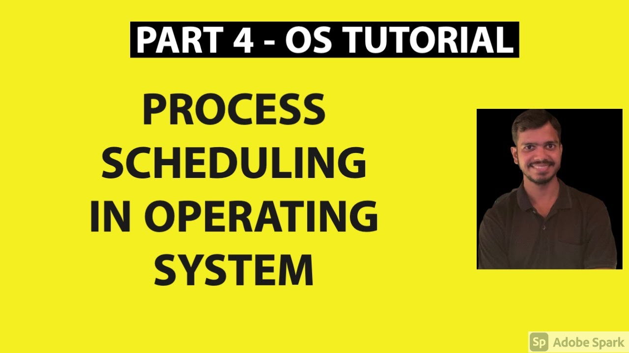 Part 4: Operating System Tutorial | Process Scheduling Algorithms | FCFS | SJF | SRTF | RR