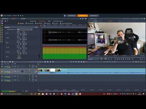 Pinnacle Studio 23- Beim Ton Lautstärke und den Klang einstellen für Anfänger ?