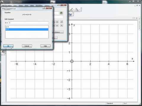Mr Barton's Autograph Video 43 - Graphing Quadratics