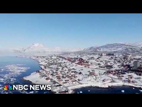 Trump announces deal over security in Greenland