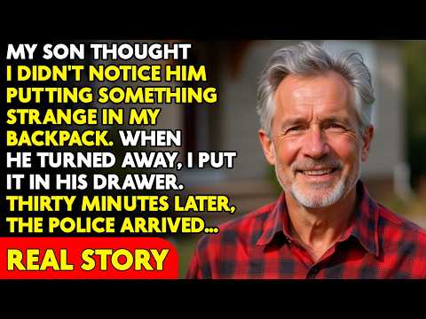 My Son Thought I Didn't Notice When He Put Something Strange In My Backpack. I Put It In His Drawer