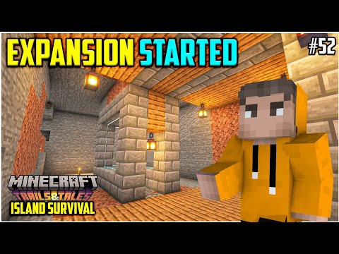 Expansion Started | Minecraft Island Survival | In Telugu | #52 | THE COSMIC BOY