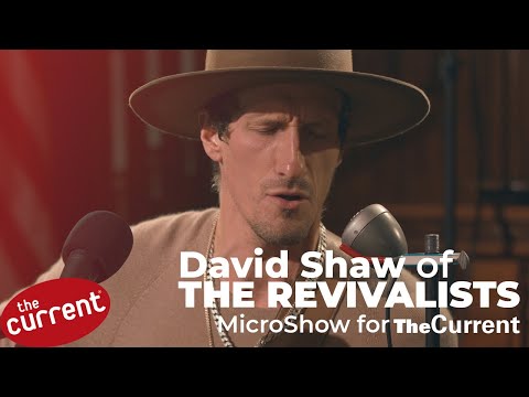 David Shaw of the Revivalists – full MicroShow (live for The Current)