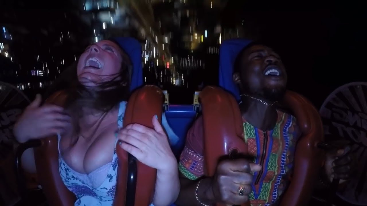 funny Scared Girls Compilation 逆バンジー 絶叫面白まとめ April 2019 Part 07