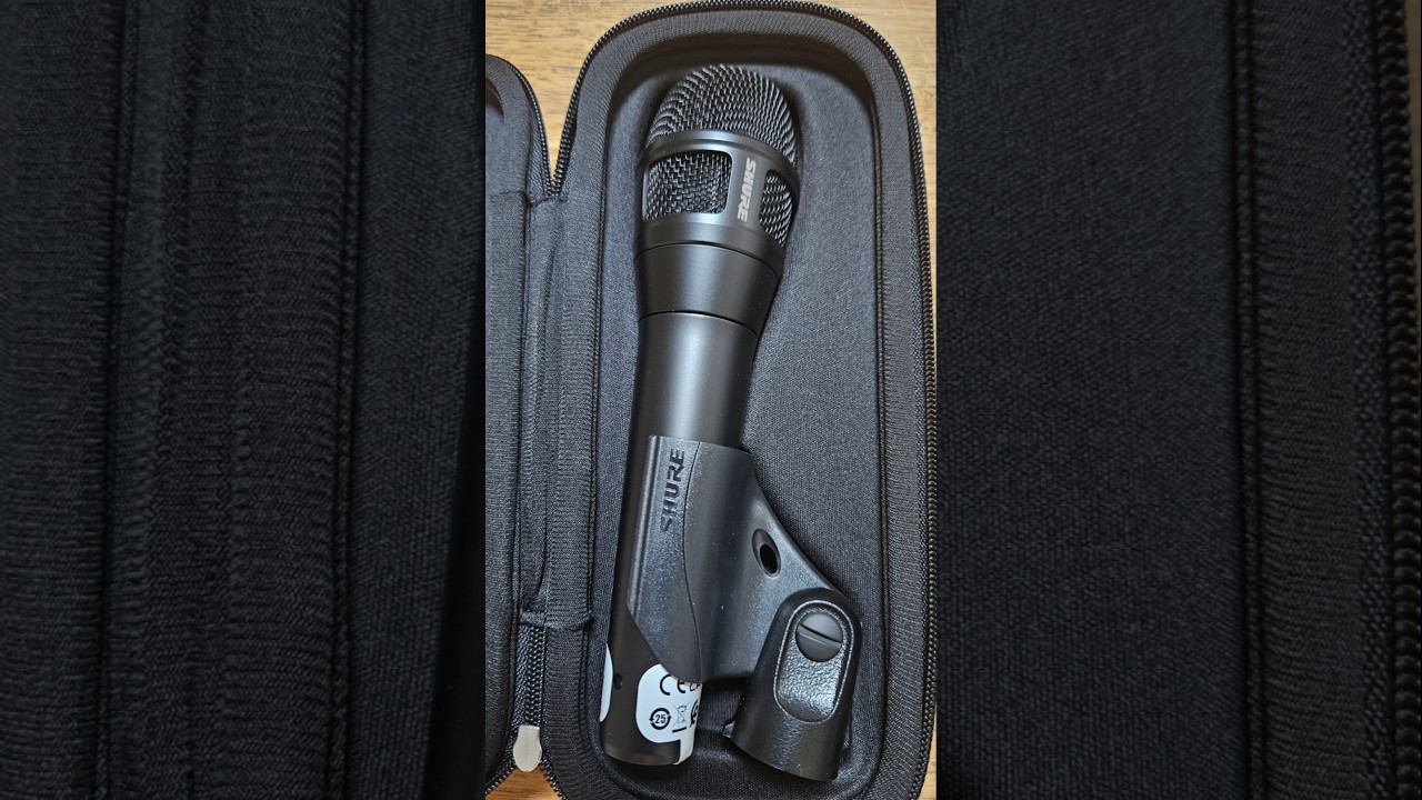 新しいボーカルマイク届きました！