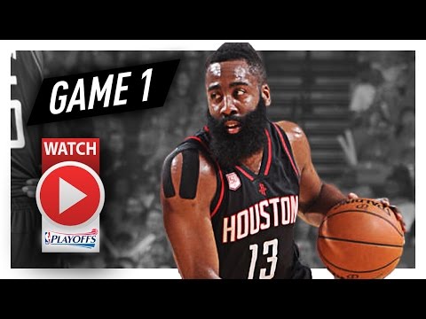 James Harden Full Game 1 Highlights vs Thunder 2017 Playoffs - 37 Pts, 9 Ast, 7 Reb, MVP?