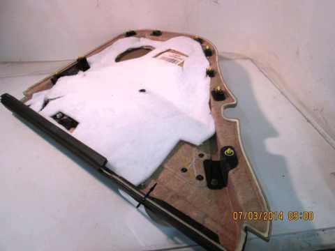 2011 Mercedes ML350 Rear door / liner RR DR TRIM PANEL TAN GREAT CONDITION - mbiparts.com Use... OEM