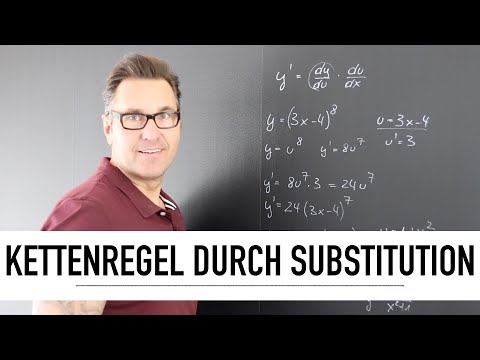 Wie wende ich die Kettenregel an? | Ableiten durch Substitution | Kettenregel durch Substitution