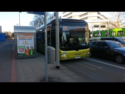 Abfahrt MAN Lions City Hybrid - Vorführwagen in Hannover