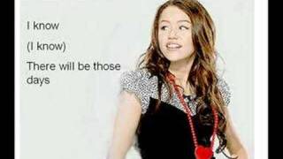 Hannah Montana-Miley Cyrus-Not This Girl-with lyrics