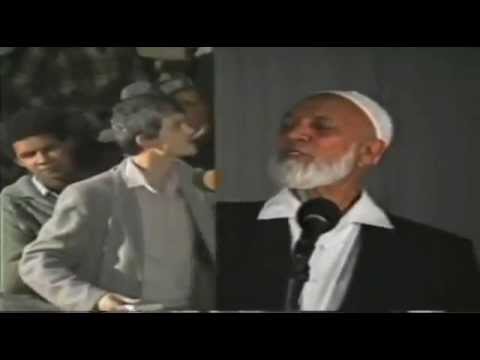 Ahmed Deedat Answer - Did the disciples 'worship' Jesus as God?
