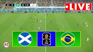 Scotland vs Brazil | FIFA World Cup 2026 | PES 2021 Simulation Scotland vs Brazil | FIFA World Cup 2026 | PES 2021 Simulation